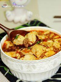 家常菜红烧肉末豆腐