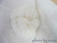 玫瑰芝麻凉糕做法图解2)