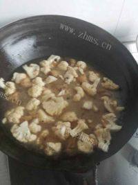 香鲜至极的花菜烧肉