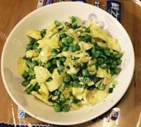 家常菜四季豆炒鸡蛋