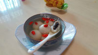 美味芝麻馅汤圆做法图解7)