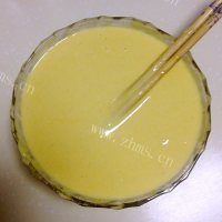 自制牛奶鸡蛋发糕做法图解6)