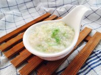 青菜牛肉粥做法图解10)