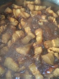 家常菜私房红烧肉做法图解3)