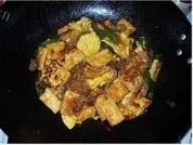 家常菜杂炒豆腐