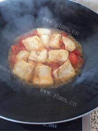 家常菜西红柿豆腐做法图解6)