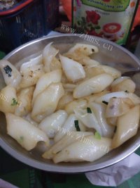 美味的爆炒卷肠粉做法图解5)