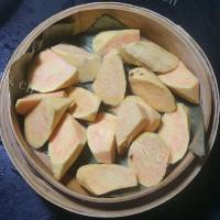营养的川味红薯南瓜粉蒸肉做法图解7)