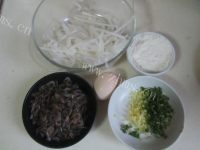美味河虾萝卜丝饼做法图解1)