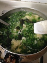 美味的紫菜鸡蛋汤做法图解11)