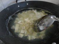 家常菜素炒豆腐做法图解2)