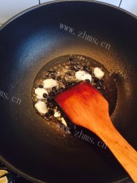 家常菜豉香油麦菜做法图解3)