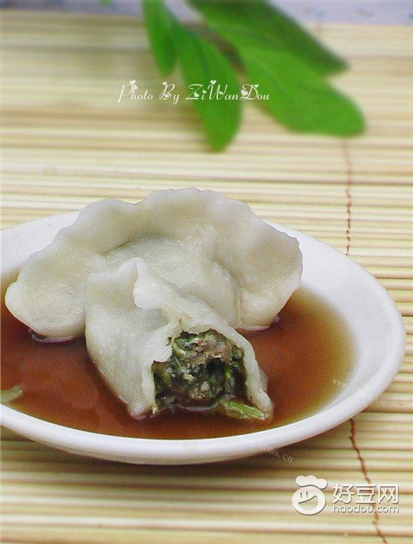 茴香鲜肉饺