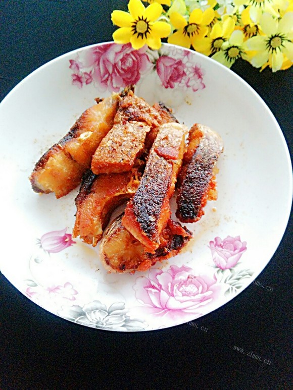 美味营养的五香鱼块