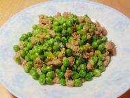 家常菜肉末豌豆