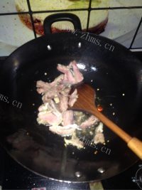 家常菜回锅牛肉做法图解5)
