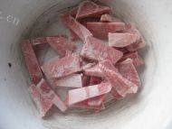 美味小炒（茼蒿炒肉）做法图解3)