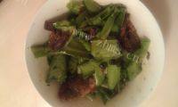豆豉鱼油麦菜做法图解5)