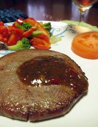 美味的煎牛扒
