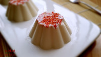 美味的桂花杏仁奶豆腐