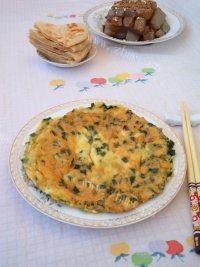 香味四溢的韭菜煎鸡蛋