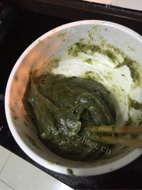 完美的艾叶青团做法图解5)