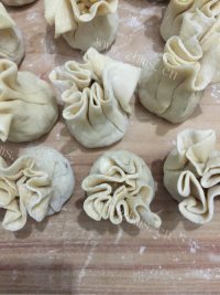 自制糯米烧麦做法图解12)