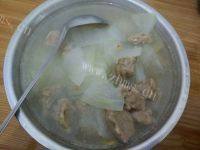 美味的冬瓜肉丸汤