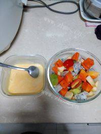 美味可口的水果沙拉