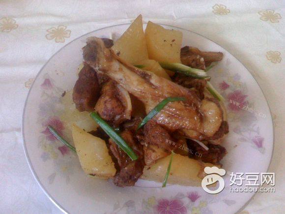 萝卜焖鸭