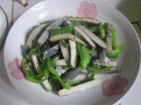 家常菜青椒炒臭干