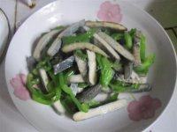 家常菜青椒炒臭干
