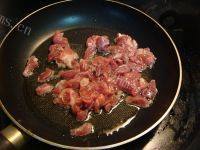 家常菜肉片丝瓜做法图解6)