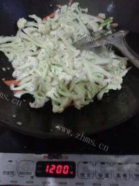 简易的炒花菜做法图解5)