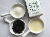 诱人的自制珍珠奶茶做法图解7)