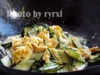 家常菜鸡蛋炒黄瓜