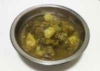 香气浓郁的土豆炖茄子做法图解10)