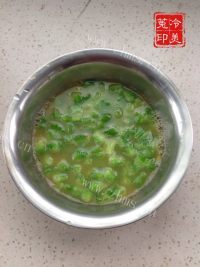 家常菜苦瓜摊鸡蛋做法图解8)