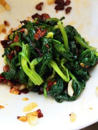色泽鲜亮的凉拌芹菜叶做法图解6)