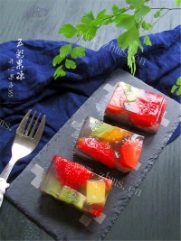 魅力彩色果冻做法图解8)