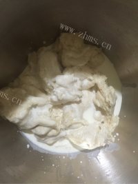 自制中种北海道吐司做法图解3)