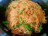 绿色食物之豆角焖面做法图解9)