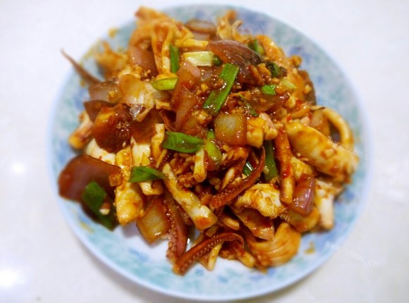 辣酱鱿鱼