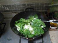 鲜香的清炒油菜做法图解9)