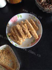 美味的孜然糍粑条做法图解3)
