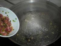 自己做的青菜肉丝面做法图解4)
