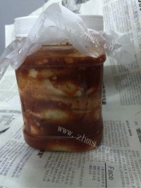 美味的韩式萝卜泡菜