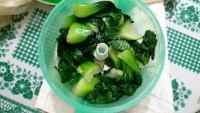 美味的菜肉馄饨做法图解2)