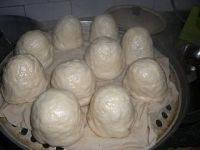 自己做的紫薯豆沙包
