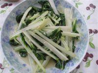 自制蒜香小白菜